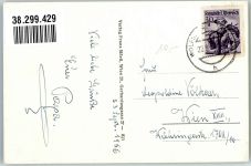 9400 Wolfsberg 1956 Foto AK Schloss Denkmal Säule Kirche