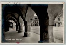 8720 Knittelfeld 1930 Foto AK Viktor Adler Platz
