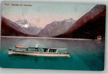 6600 Reutte Foto AK Plansee mit Tanneller