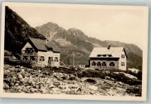 Sulzenauhütte Foto AK Hüttenstempel