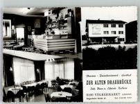 9100 Völkermarkt Foto AK Pension Gasthaus Zur alten Draubrücke