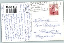 6344 Kössen 1972 Foto AK Pension Erholungsheim