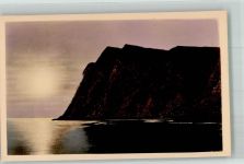 Nordkapp Foto AK Mitternachtsonne Norddeutscher Lloyd Bremen