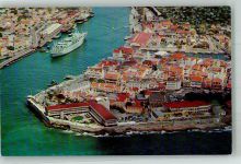 Curacao Foto AK Fliegeraufnahme