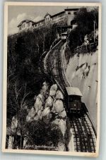 8010 Graz 1941 Foto AK Schlossberg- Bahn WK II Stempel