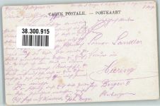 59500 Douai 1915 Foto AK Bahnhof Gasthaus Buffet