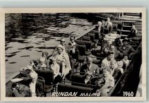Malmö 1960 Foto AK Hafen- Rundfahrt