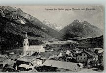 6166 Fulpmes 1926 Foto AK Kirche