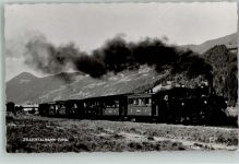 6200 Jenbach 1968 Foto AK Eisenbahn Zillertalbahn Dampflokomotive Schmalspur