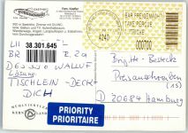 4264 Grünbach 1999 Winter Gasthaus Forellenwirt Aufkleber Priority