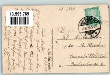 23847 W2060 Meddewade 1925 Foto AK Gasthaus Unter den Linden Emailleschilder