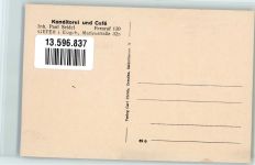 09468 O9307 Geyer Foto AK Konditorei-Cafe Seidel Gaststube Klavier Verkaufstresen