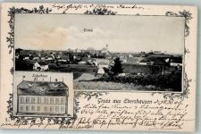 86491 W8909 Ebershausen , Schwab 1909 - Schulgebäude