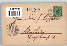 10115 O1100 Pankow 1899 - Amalien-Park