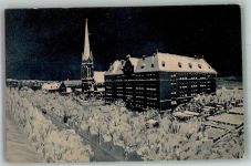 10115 O1199 Köpenick 1915 - Köpenick bei Nacht Winter Nachtaufnahme