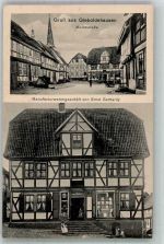 37434 W3429 Gieboldehausen - Marktstraße Manufacturwarengeschäft Ernst Gerhardy