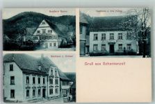 77773 W7234 Schenkenzell - Gasthaus Sonne Gasthaus z. 3 König Gasthaus z. Ochsen