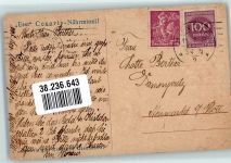 sign. Guillery Fr. Paula Mädchen Name auf AK 1923 Künstlerkarte