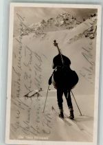 Humor Skiwanderer Cello Der fidele Reisespass Wintersport