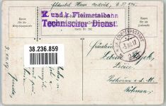 sign. Baumbach Rudolf Verlag d. Vereins Südmark Karte Nr. 232 K. u. K. Etappenpostamt 245 Schulvereinähnliche 1917 Künstlerkarte