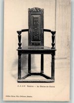Genève Genf Calvin`s Stuhl Holzverarbeitung