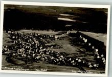 99898 O5803 Finsterbergen 1938 Foto AK Fliegeraufnahme des Ortes mit Dreifaltigkeitskirche