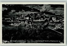 83670 W8173 Bad Heilbrunn 1942 Foto AK Fliegeraufnahme des Ortes mit St. Kilian Kirche