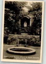 94366 W8445 Kostenz Foto AK Erholungsheim Lourdes-Grotte