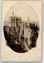87645 W8959 Hohenschwangau 1900 - Neuschwanstein