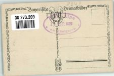 83471 W8240 Königssee b Berchtesgaden 1925 - Saletalpe Hüttenstempel