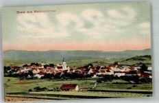 93449 W8494 Waldmünchen 1909 - Panorama des Ortes mit Stadtpfarrkirche St. Stephan