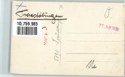91757 W8830 Treuchtlingen 1936 Foto AK Fliegeraufnahme des Ortes Ort handschriftlich