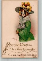Weihnachten Wain, Louis 1903 BOAKC