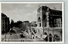 Rijeka Fiume Foto AK Straßenbahn Viale delle Camicie Nere