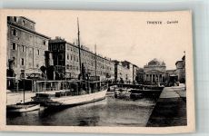 34100 Trieste / Triest / Trst 1926 Foto AK Kanal Hafen