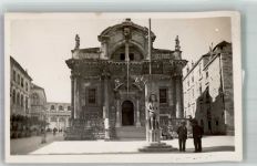 Dubrovnik Ragusa Foto AK Denkmal Roland Ort lt. Recherche
