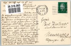 Bornholm 1931 Foto AK Burg