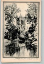 Cambridge 1931 Foto AK Kirche St, Johns