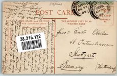 Holyhead 1909 Foto AK Tracht Frauen Ort lt. Stempel Mrke bildseitig
