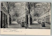 El Escorial Stereo AK Bibliothek