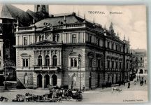 Opava Troppau 1907 Foto AK Stadttheater