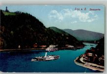 9562 Linz 1914 Foto AK Dampfer