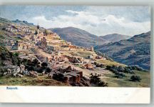 Nazareth Lithographie / Künstlerkarte sign. Perlberg, F.