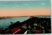 Port Said Foto AK Suez Kanal