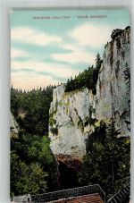 Vilemovice Wilhelmschlag Foto AK Macocha Schlucht Mährische Schweiz