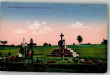 57870 Walscheid Foto AK Denkmal Sachsengräber am Sturzkopf