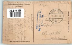 Libau Liepaja 1917 Foto AK Feldpost WK I Bay.Res.Inf.Regt. nr. 1 Pfarrgut in Kurland