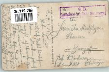 88210 Senones 1915 Foto AK Vogelschau Feldpost WK I Landsturm Inf-Batl Wasserburg