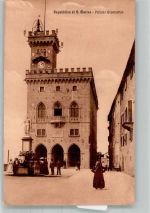 San Marino Foto AK Denkmal Palazzo Governativo