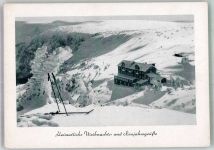 Spindleruv Mlyn Spindelmühle Winter Gasthaus Hotel Elbfallbaude